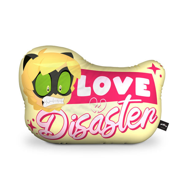 Cat Noir Love Disaster Throw Pillow By Miraculous