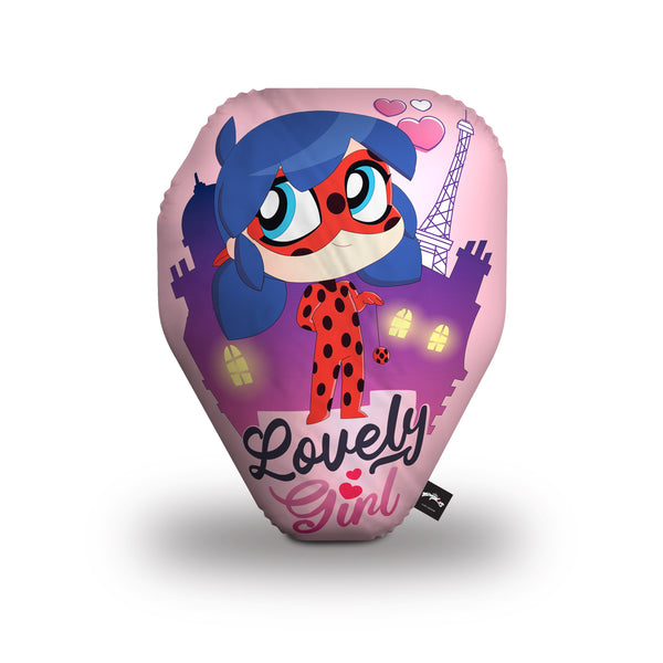 Ladybug Lovely Girl Throw Pillow By Miraculous