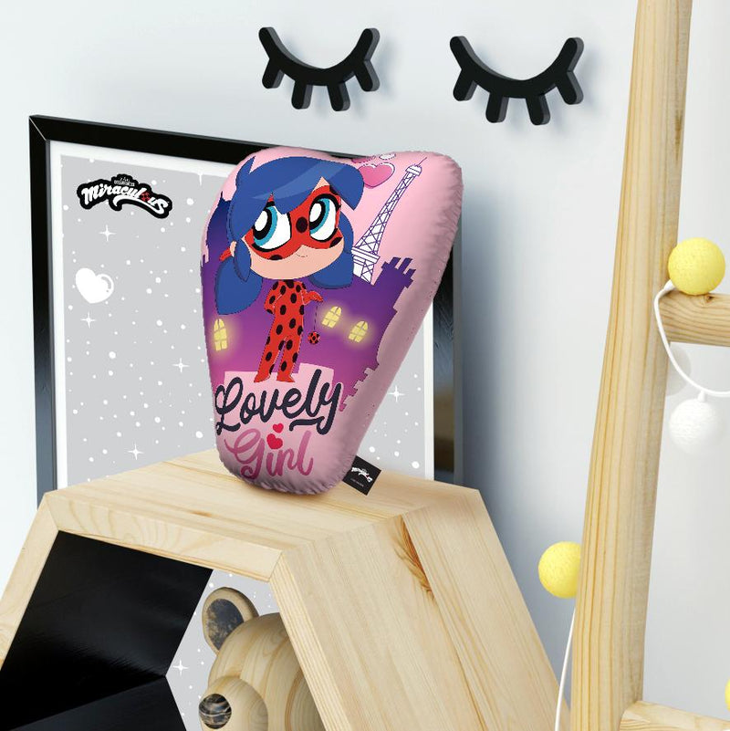 Ladybug Lovely Girl Throw Pillow By Miraculous