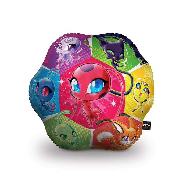 The Kwamis I Throw Pillow By Miraculous