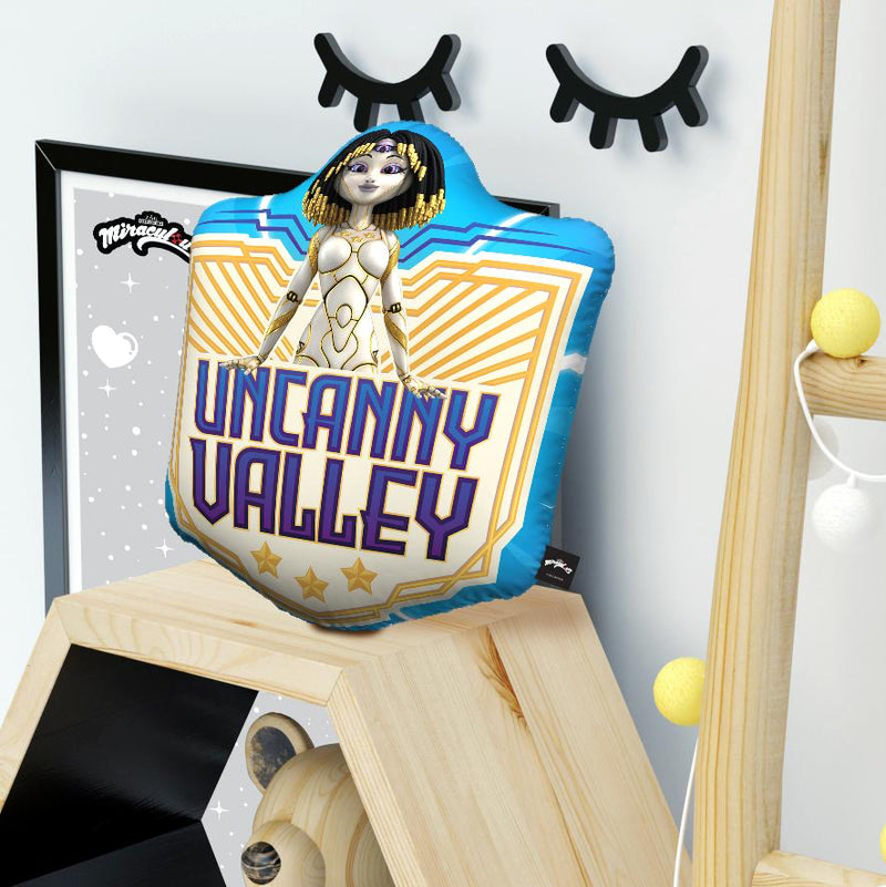 Uncanny Valley Throw Pillow By Miraculous