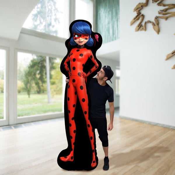 Ladybug And Tikki Throw Pillow By Miraculous