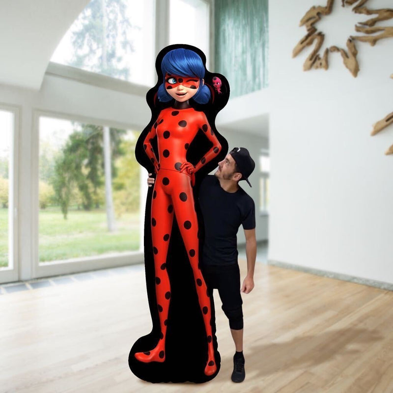 Ladybug And Tikki Throw Pillow By Miraculous