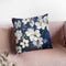 Cherry Blossoms I Indigo Crop Throw Pillow By James Wiens