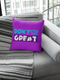 Don't Wait to Be Great Pillow - Project I Am